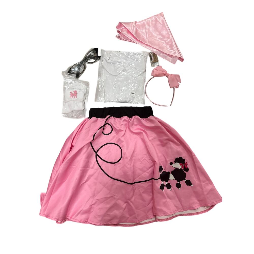 Girl's 4-6y 50's Sock hop costume NWT